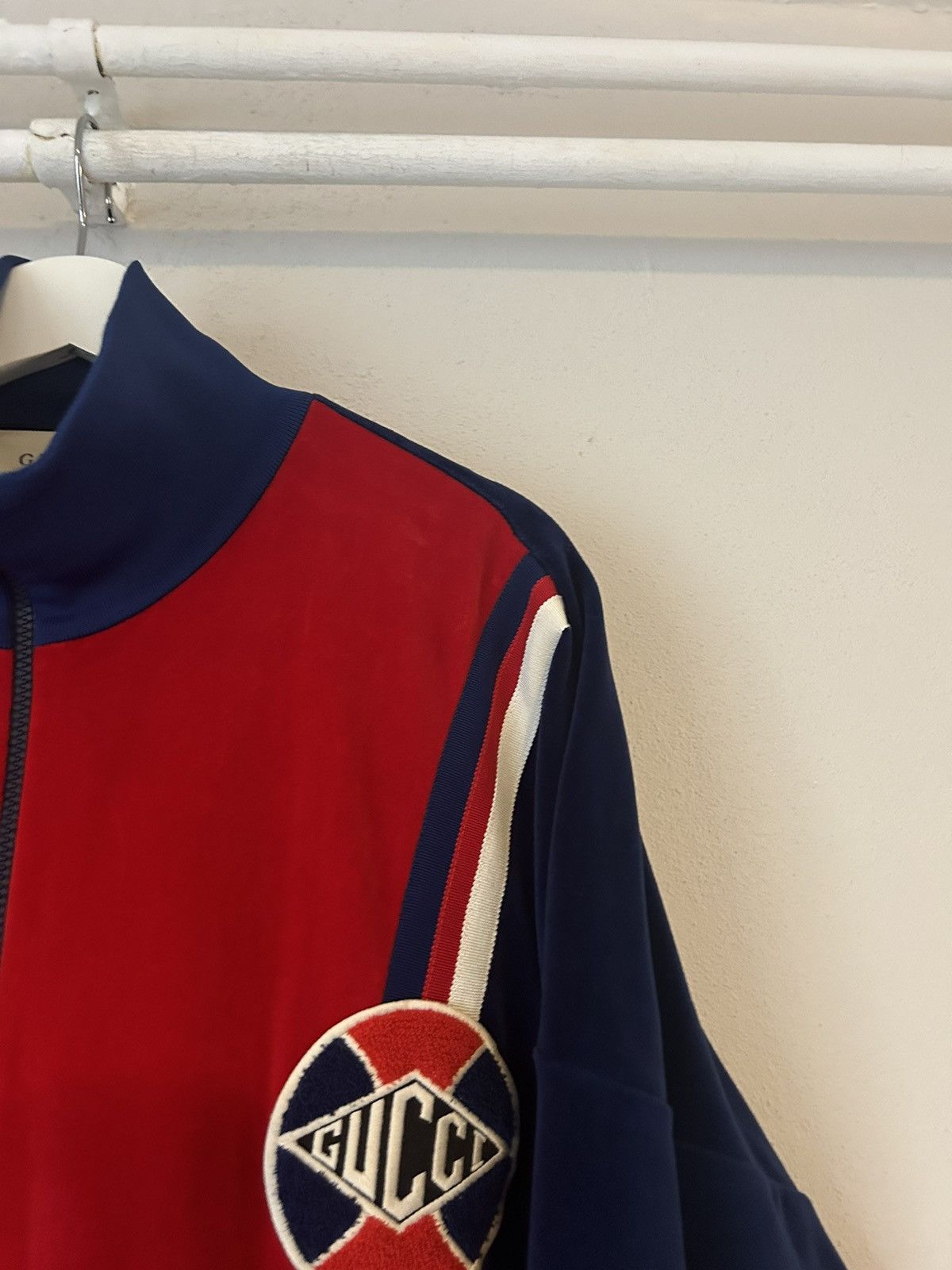 Gucci Velour Velvet Track Jacket Size US L / EU 52-54 / 3 - 5 Thumbnail