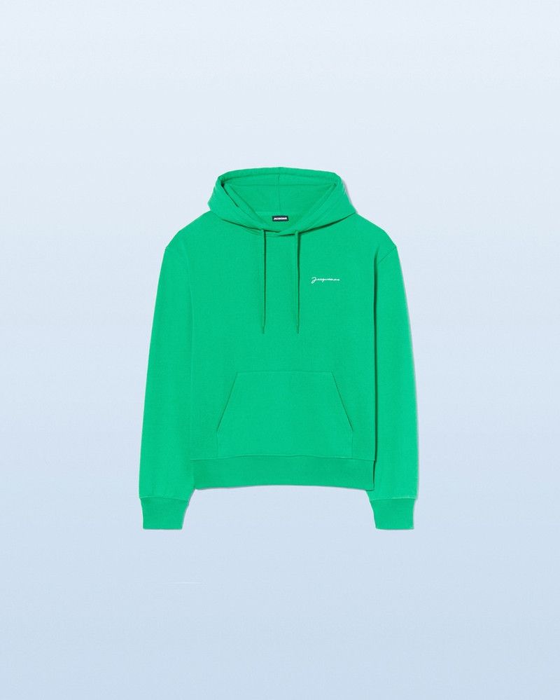Jacquemus o1mle0526 Le Sweatshirt in Green Size US XL / EU 56 / 4 - 1 Thumbnail