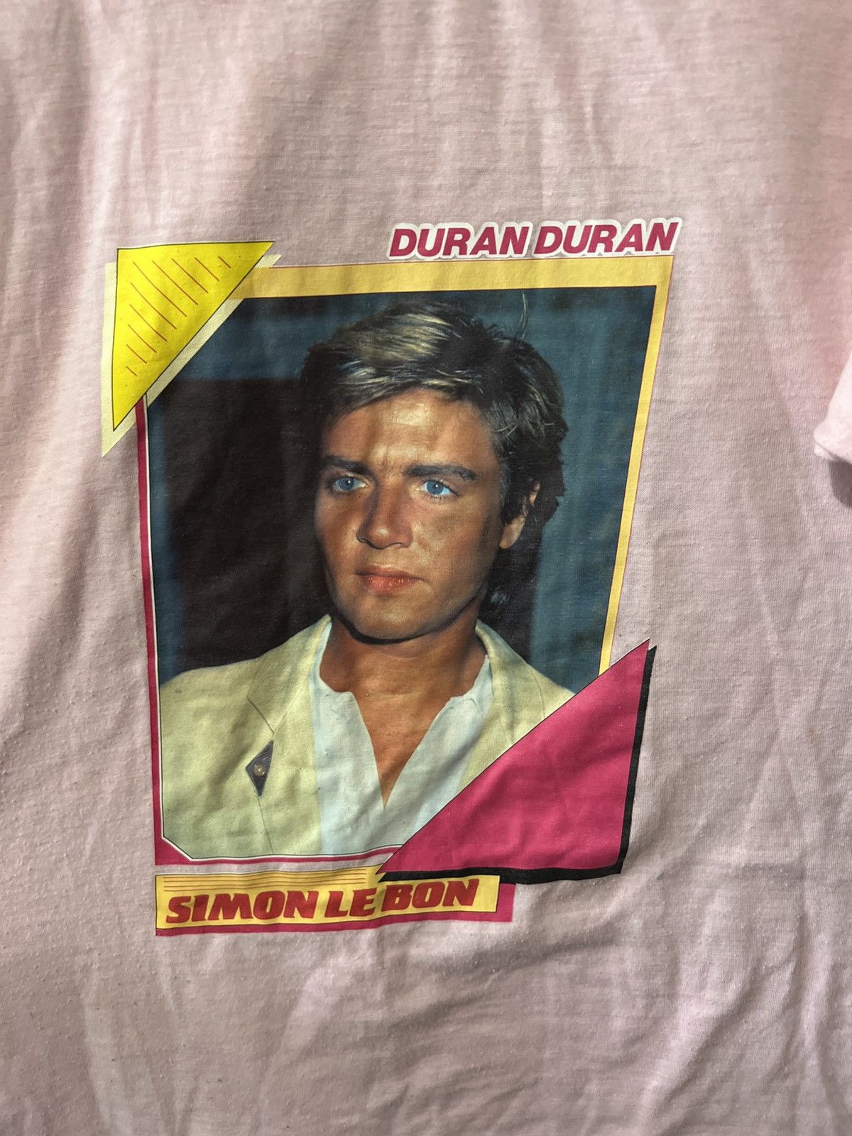 Band Tees 1980s VINTAGE DURAN DURAN SIMON LE BON SINGLE STITCH GRAPHIC Size US S / EU 44-46 / 1 - 5 Thumbnail