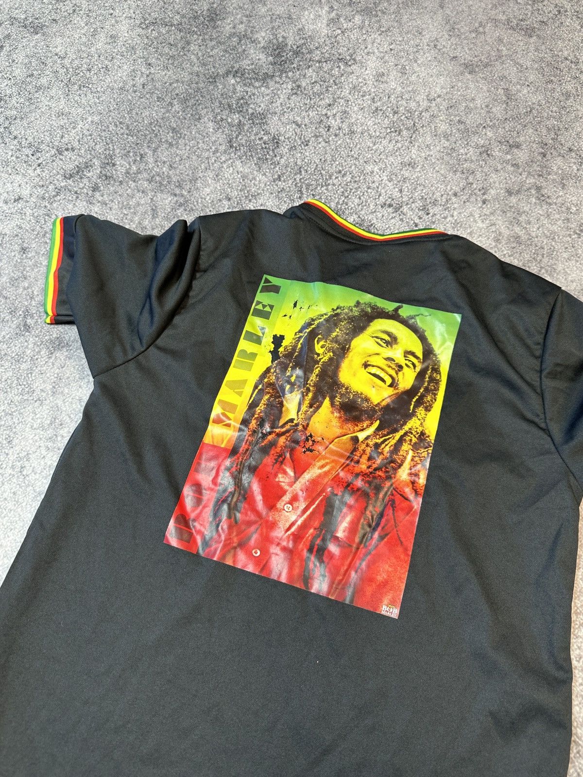 Bob Marley Adidas Ajax Bob Marley Soccer Jersey Streetwear Rare S Y2K Size US S / EU 44-46 / 1 - 4 Thumbnail
