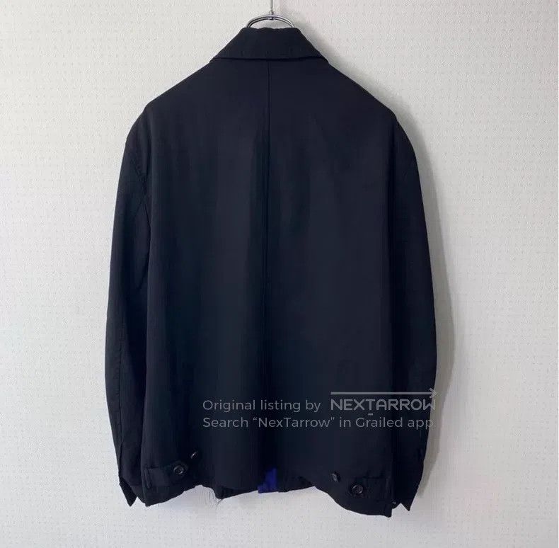 Comme des Garcons Comme Des Garcons Zippered jacket, black cropped outerwear Size US M / EU 48-50 / 2 - 5 Thumbnail