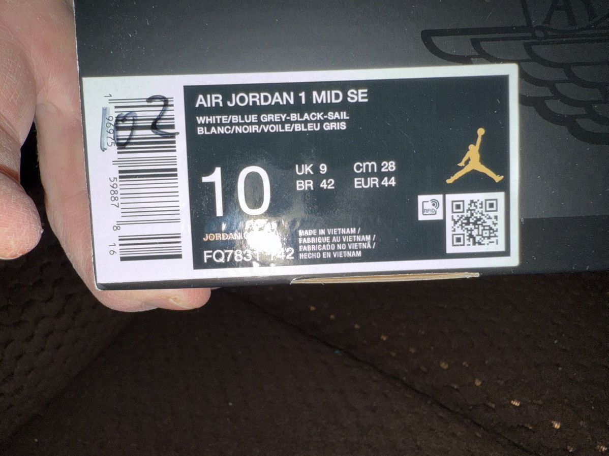 Jordan Brand Nike Jordan 1 retro SE Mid “UNC Mocha” New w/ OG Box! size10 Size US 10 / EU 43 - 5 Thumbnail