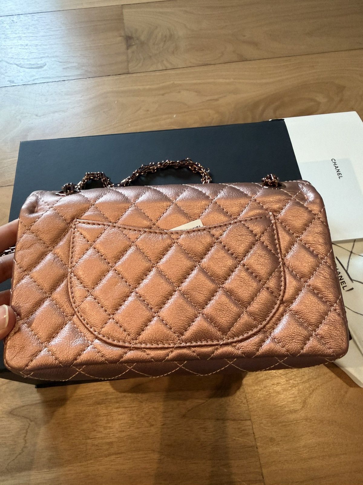 Chanel Chanel Reissue 2.55 Classic Double Flap Purse Bag Size ONE SIZE - 6 Thumbnail