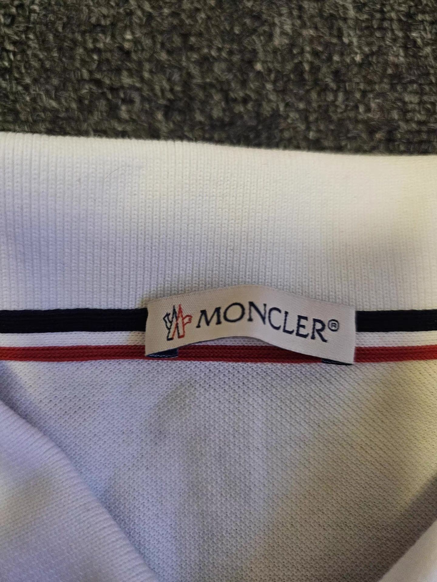 Moncler Moncler Men's Polo Shirt Size US M / EU 48-50 / 2 - 5 Thumbnail