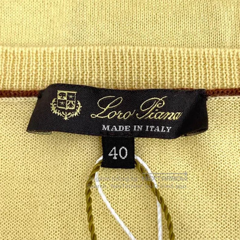 Loro Piana Loro Piana Yellow cashmere collar single-breasted long-sle Size XS / US 0-2 / IT 36-38 - 5 Thumbnail