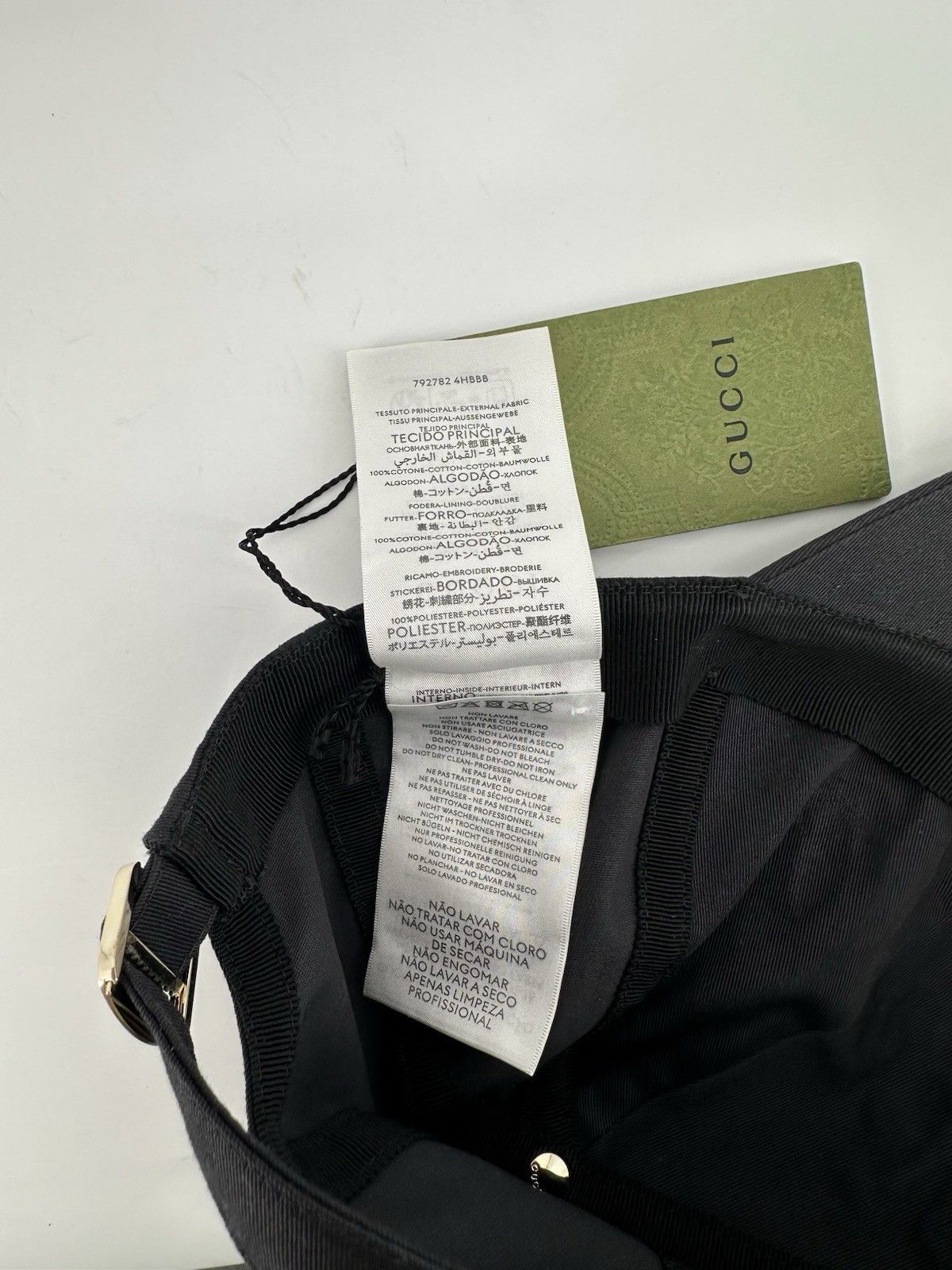 Gucci New Gucci Cap Size-S-57cm Size ONE SIZE - 11 Thumbnail