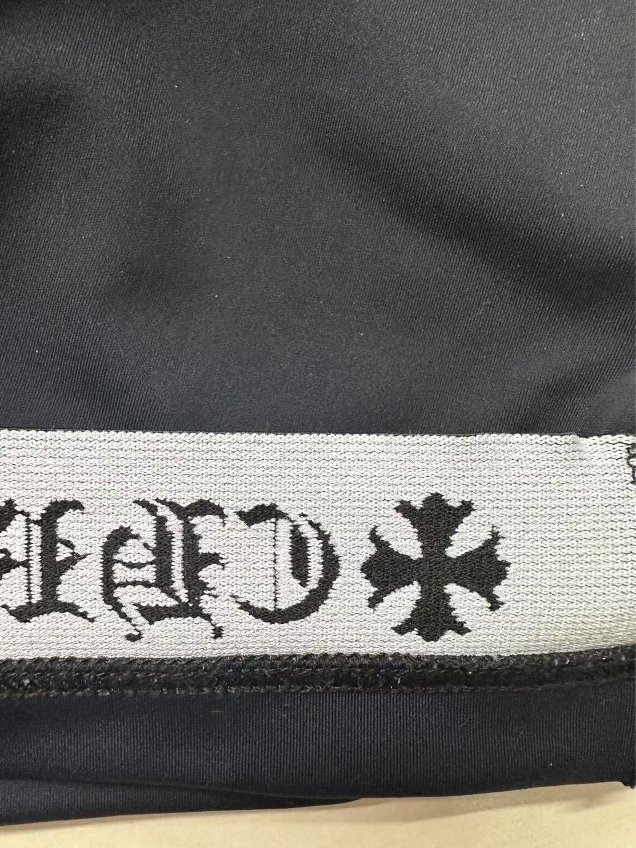 Chrome Hearts Chrome Hearts Women's Black Cross Biking Shorts Size 26" / US 2 / IT 38 - 5 Thumbnail