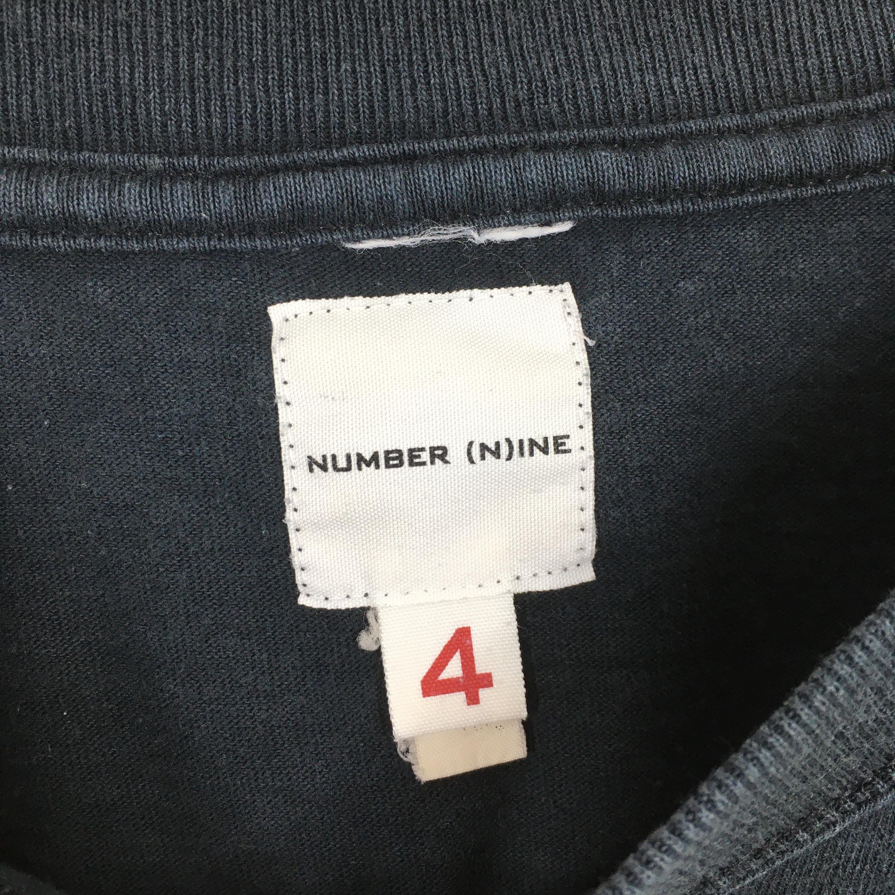 Number (N)ine Vintage Number (N)ine New Decade Black T shirt Large Size US L / EU 52-54 / 3 - 5 Thumbnail