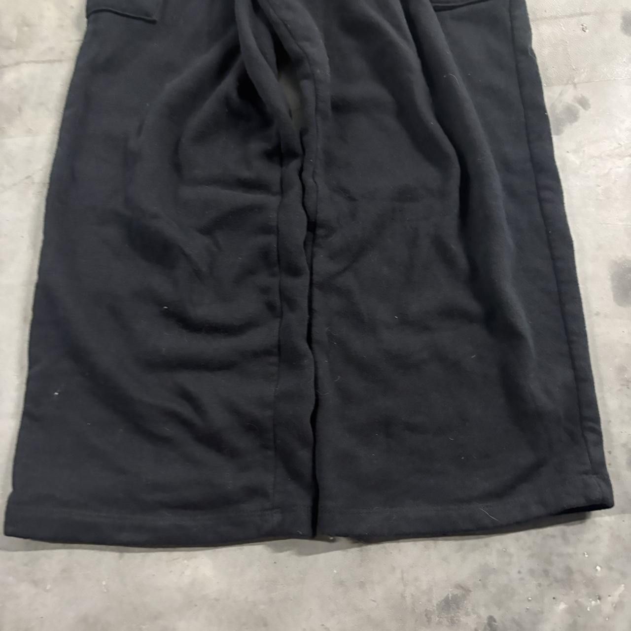 Vintage Crazy Vintage Y2K/2000s Baggy Black Streetwear Cargo Sweatpants! Fits XS Size US 28 / EU 44 - 5 Thumbnail