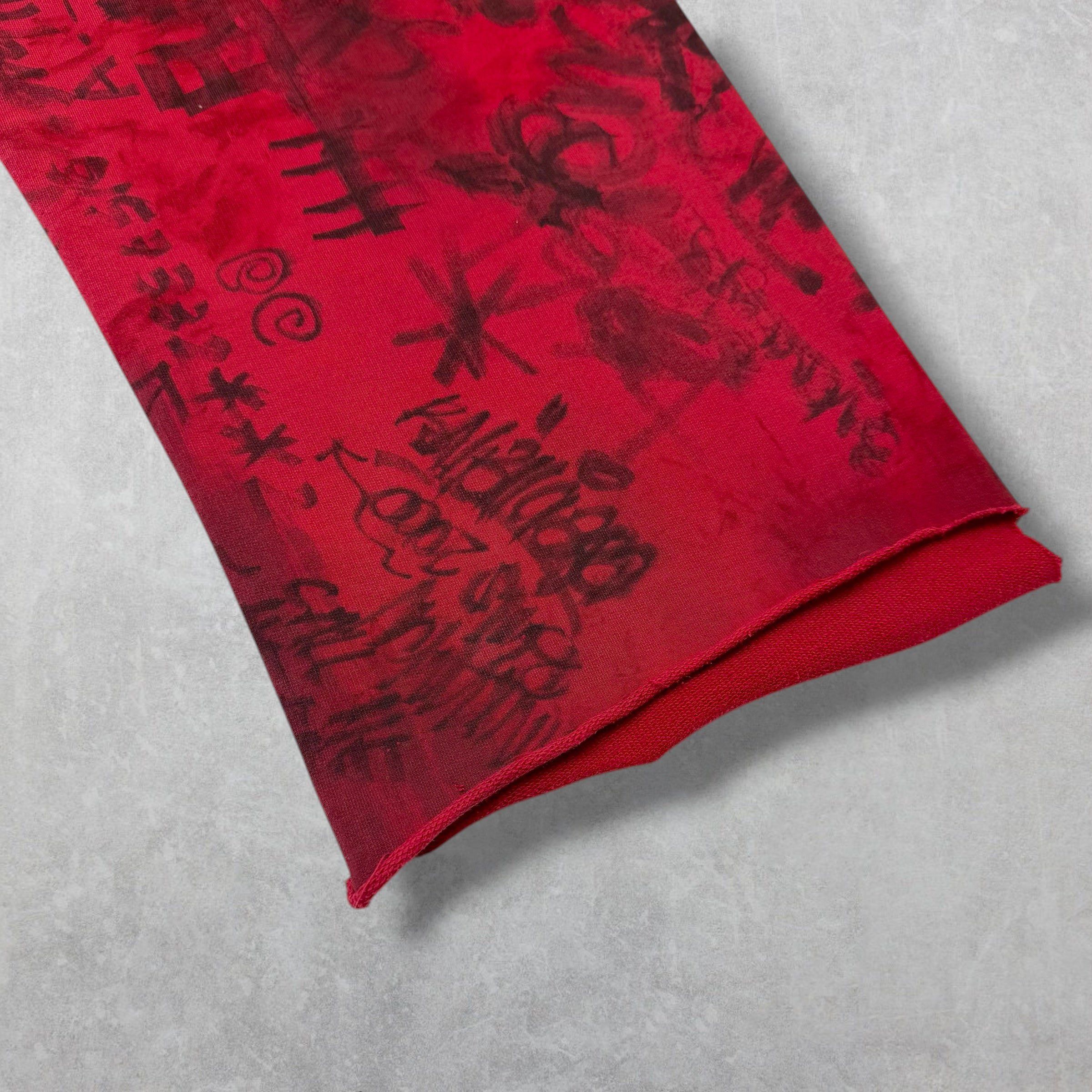 Balenciaga Balenciaga Skater Baggy Red Sweatpants XS (M) Size US 26 / EU 42 - 4 Thumbnail