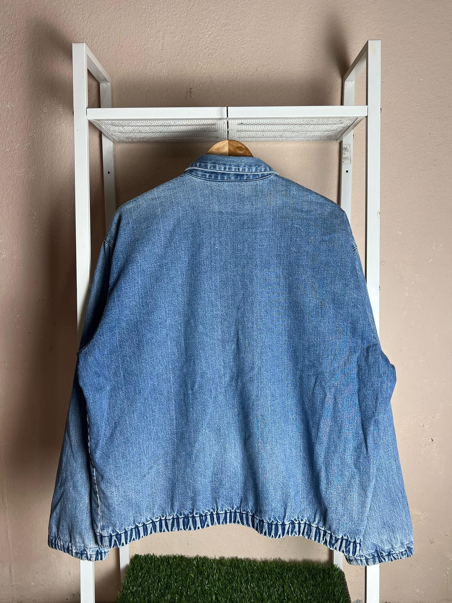 Polo Ralph Lauren × Vintage Vintage Distrassed Polo Ralph Lauren Denim Jacket Size US L / EU 52-54 / 3 - 9 Thumbnail