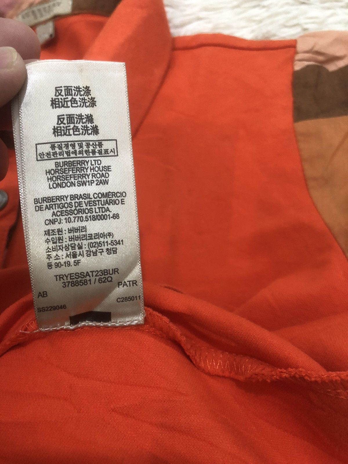 Burberry Burberry Brit Polo Tee Size M / US 6-8 / IT 42-44 - 4 Thumbnail