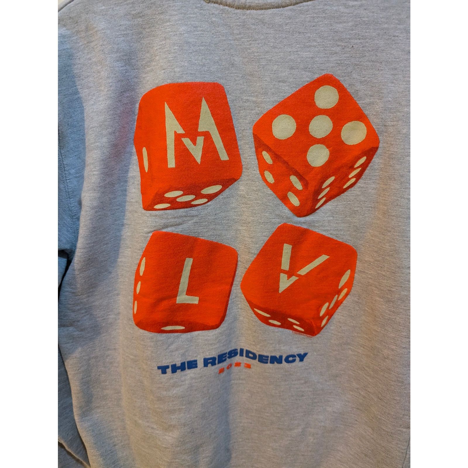 Band Tees × The Unbranded Brand Maroon 5 Adam Levine Las Vegas Dice Sweatshirt Official Sz L Size US L / EU 52-54 / 3 - 5 Thumbnail