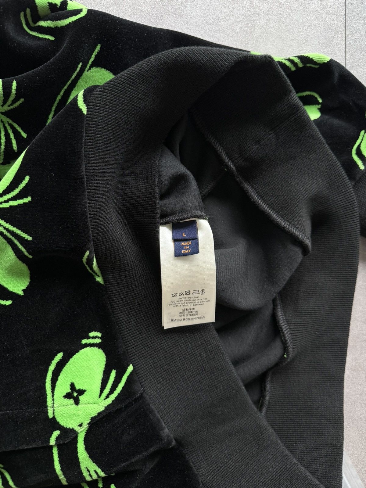 Louis Vuitton LV Eyes Graphic Jacquard Hoodie Size US L / EU 52-54 / 3 - 5 Thumbnail