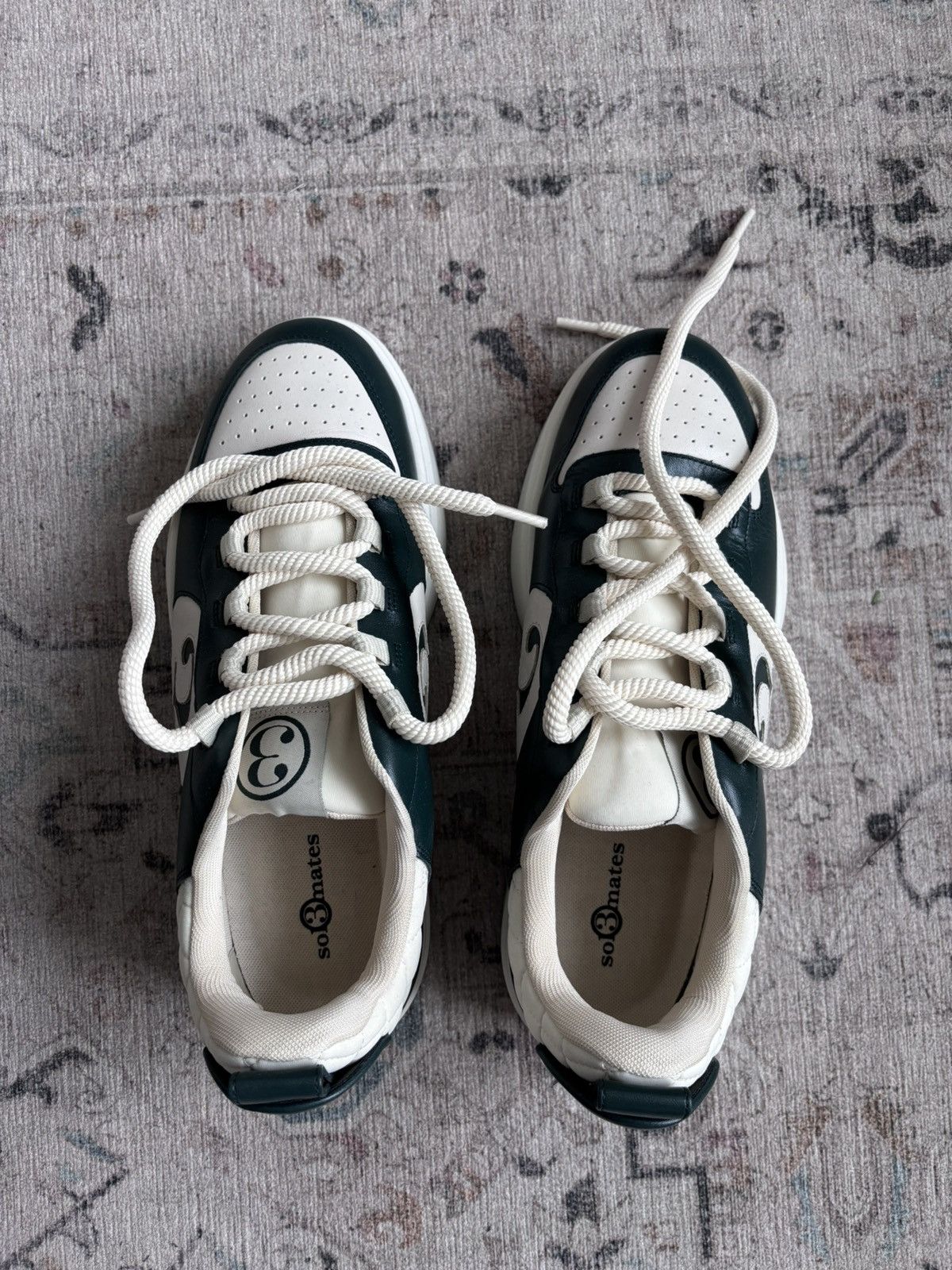 Other 320s - FOREST GREEN & WHITE by Sol3MATES Size US 11 / EU 44 - 2 Thumbnail