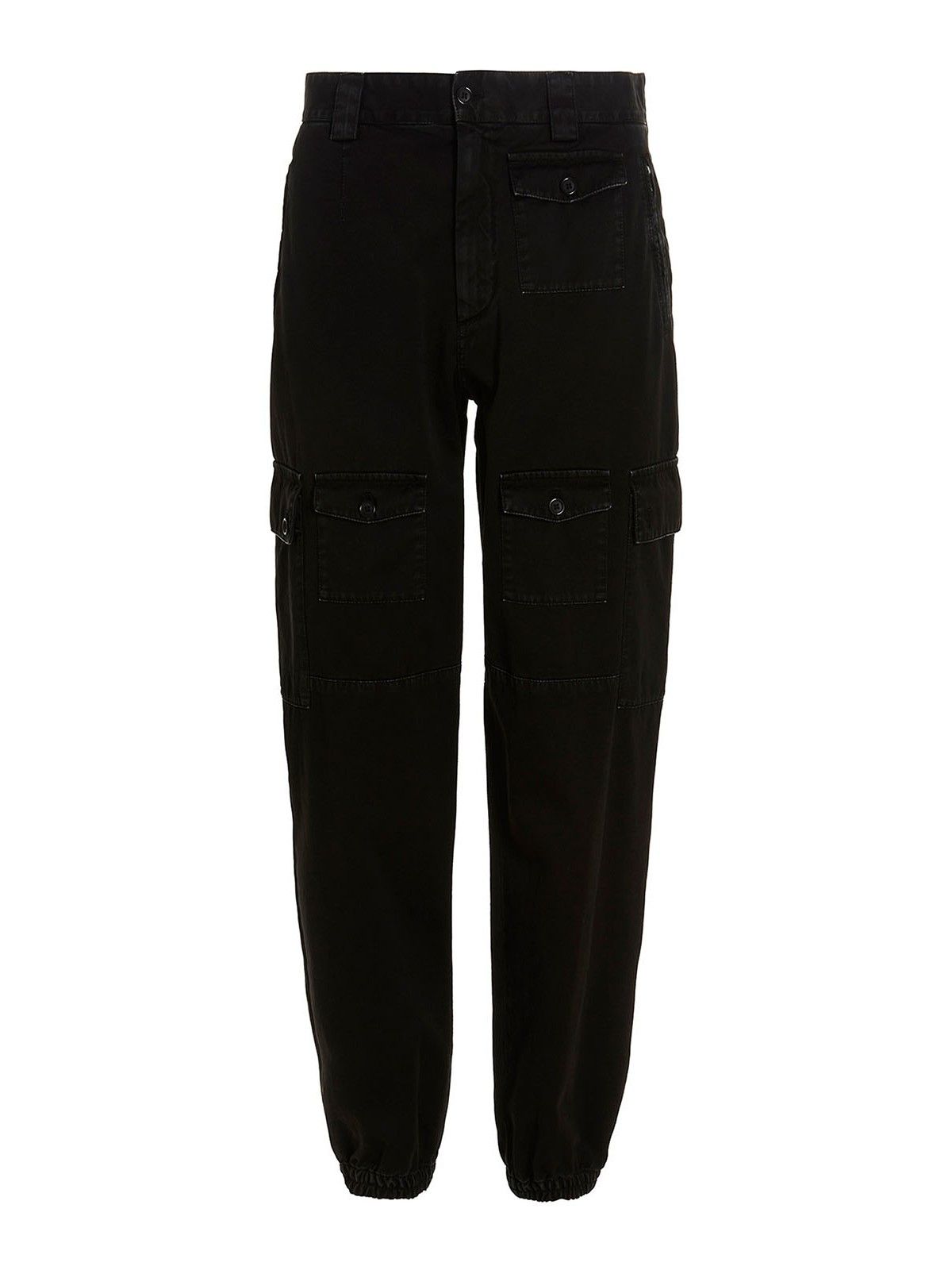 Dolce & Gabbana o1y0125 Cargo Pant in Black Size US 34 / EU 50 - 1 Thumbnail