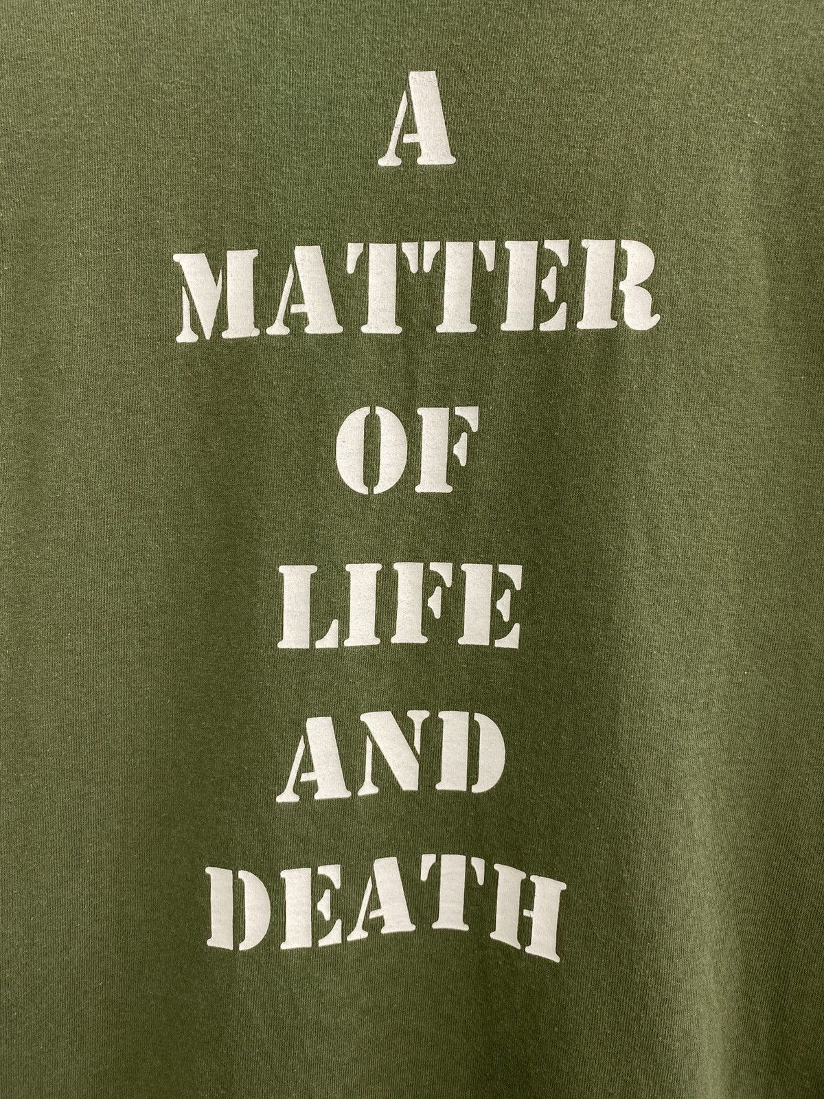 Iron Maiden 🇺🇸 ☠️ Vintage 2006 Iron Maiden A Matter of Life and Death Tee Size US M / EU 48-50 / 2 - 9 Thumbnail