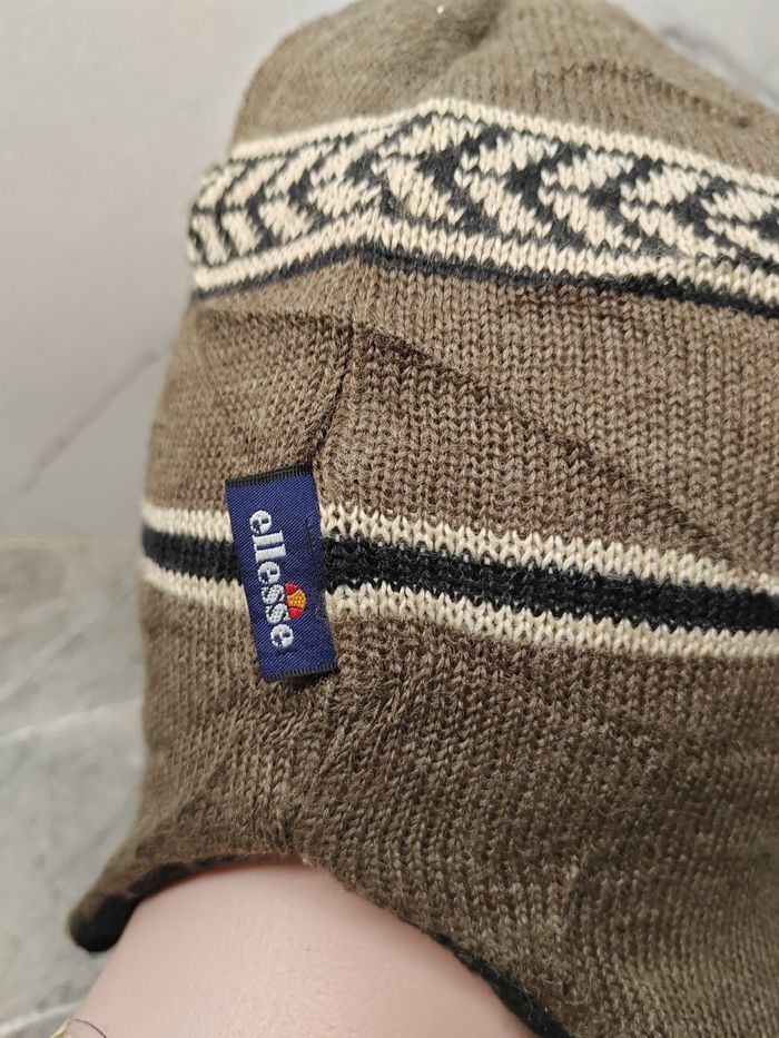 Ellesse Vintage Ellesse Beanie Size ONE SIZE - 6 Thumbnail