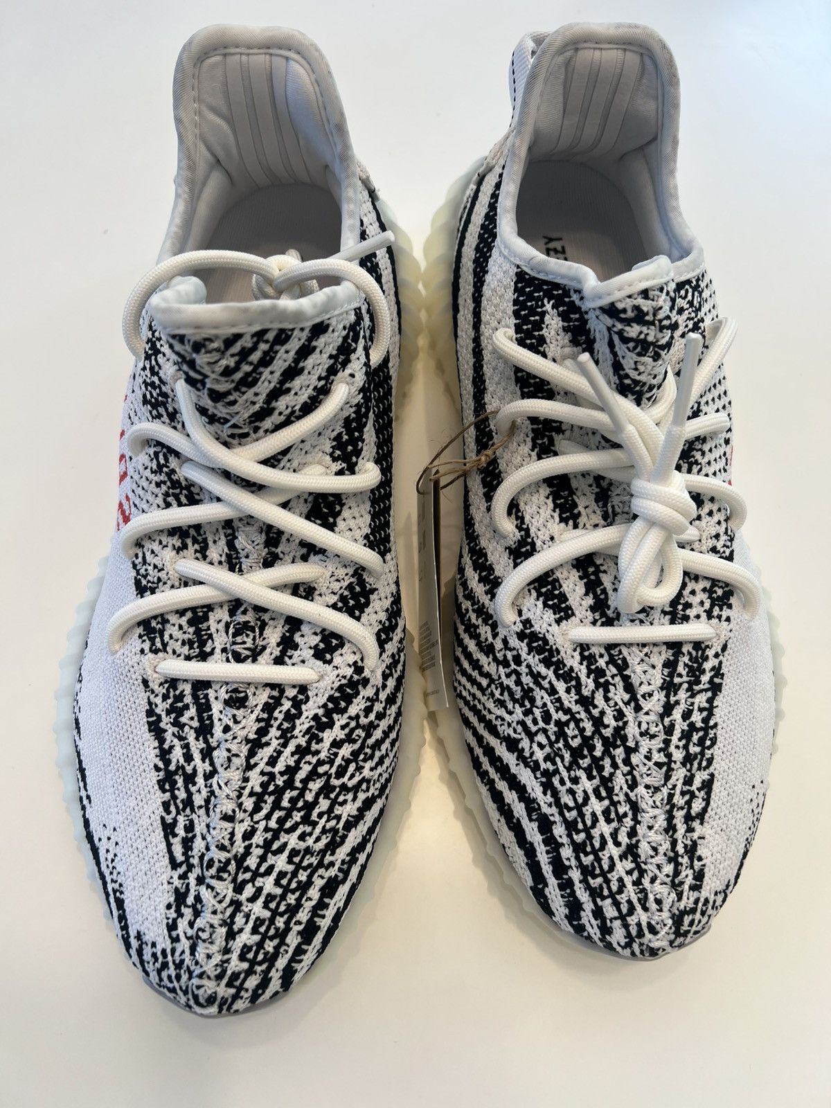 Adidas DS Yeezy Boost 350 V2 Zebra CP9654 - Size 10.5 Size US 10.5 / EU 43-44 - 3 Thumbnail