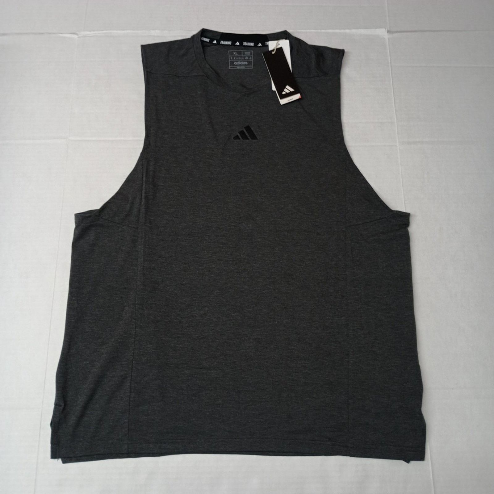Adidas Adidas IS3819 D4T Tank Top Men's XL Gray Slim Fit Training Size US XL / EU 56 / 4 - 1 Thumbnail