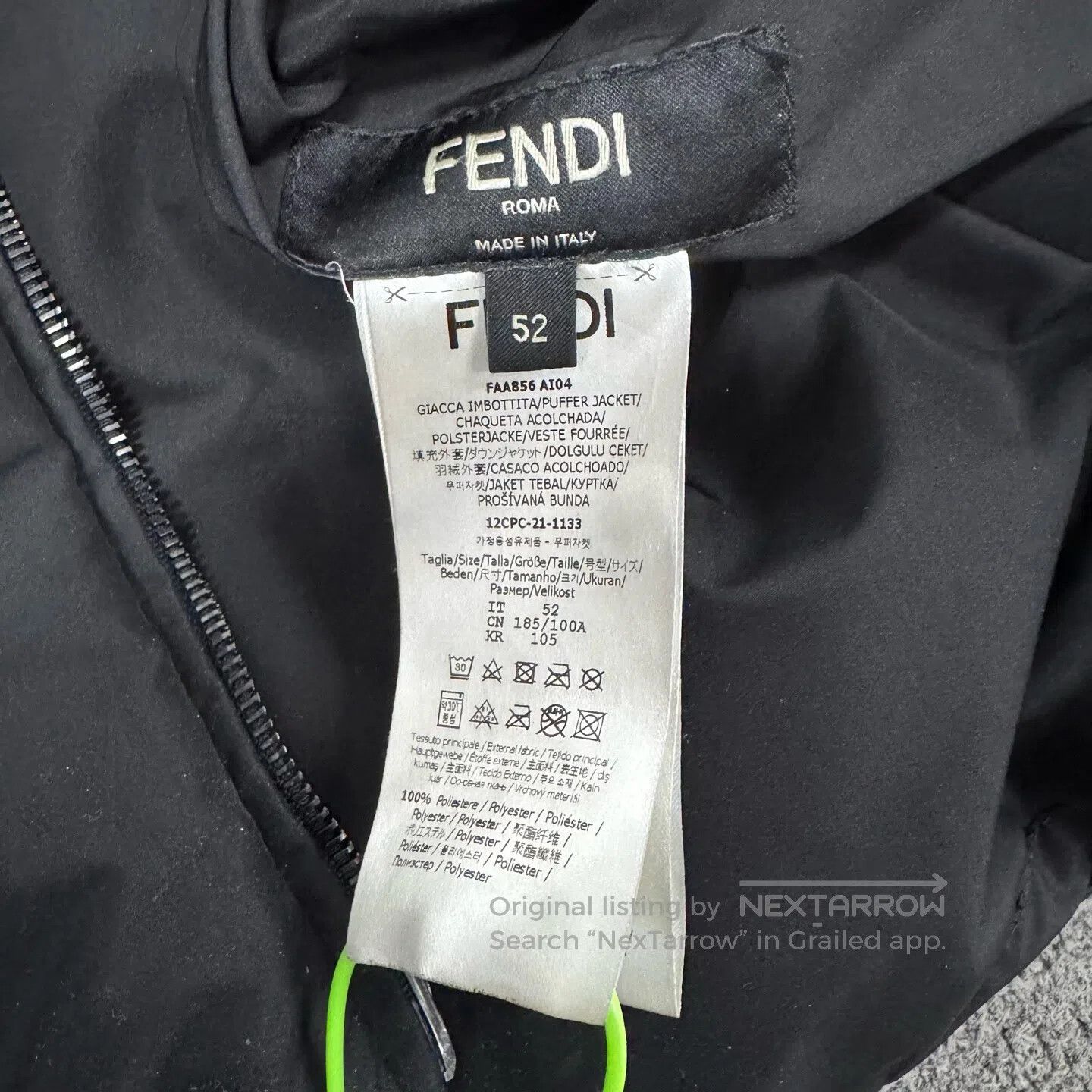 Fendi FENDI size 52 Double-sided down vest| Size US XL / EU 56 / 4 - 6 Thumbnail