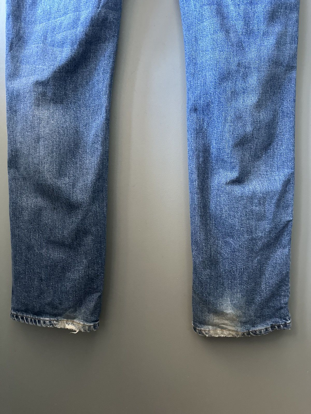 Acne Studios Acne Studios Max Mid Blue Denim Pants Size 34x32 Size US 34 / EU 50 - 8 Thumbnail