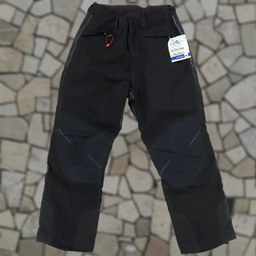 Patagonia Pants Black Women's 12 CSS Composite Seam System Ski Polyester Shell Athletic Regular fit Ski Pants Women 12 Black
