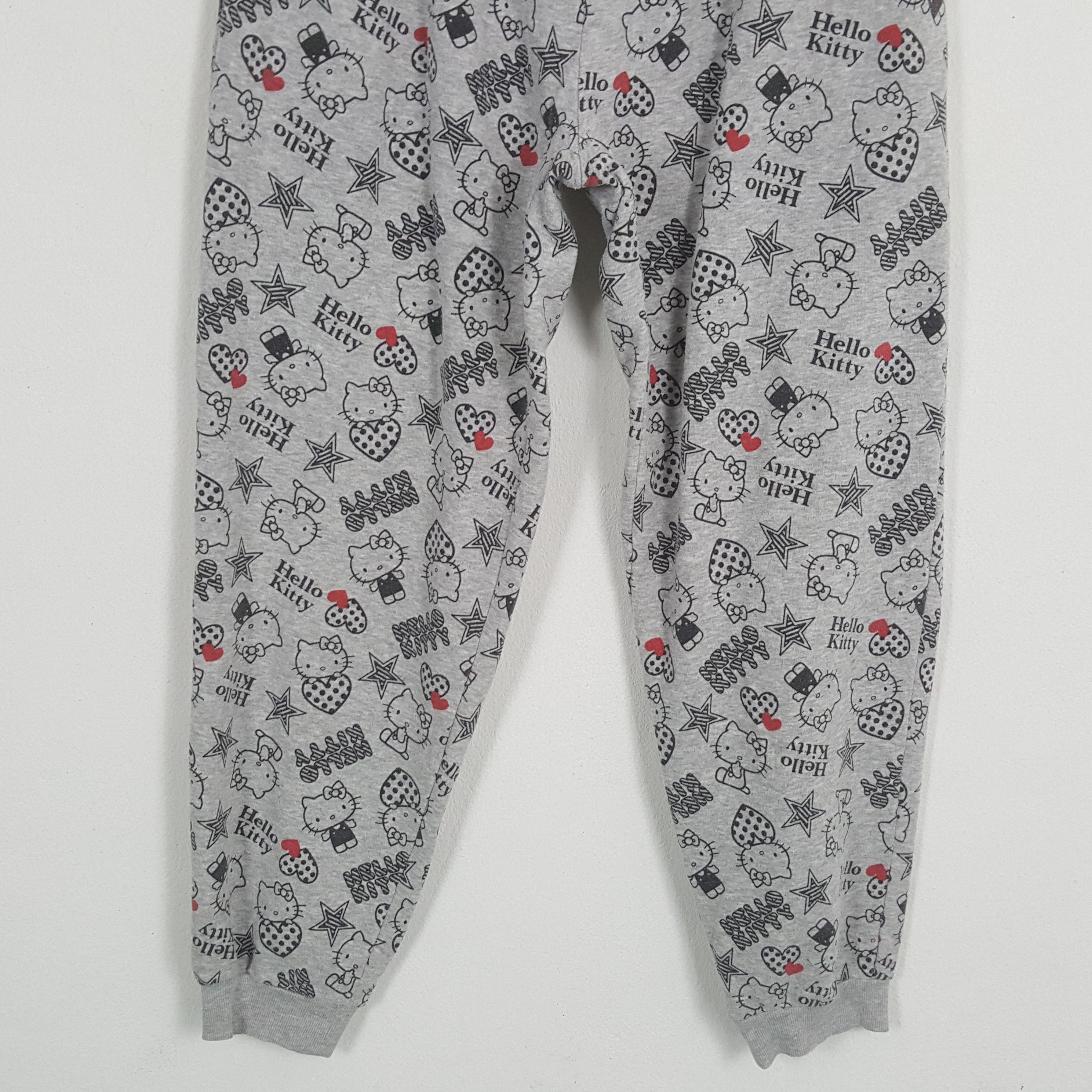 Cartoon Network × Vintage Vintage HELLO KITTY Cartoon Full Print Joggers Pants Size US 32 / EU 48 - 3 Thumbnail