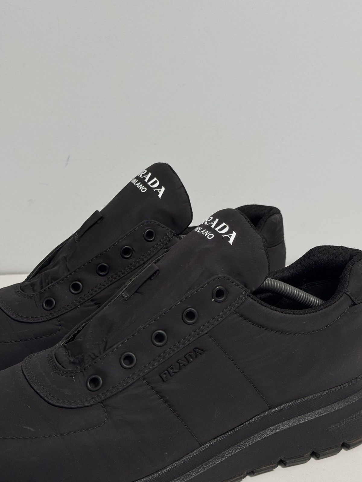 Prada PRADA Nylon PRAX Sneakers Men’s Size 10 Size US 10 / EU 43 - 4 Thumbnail
