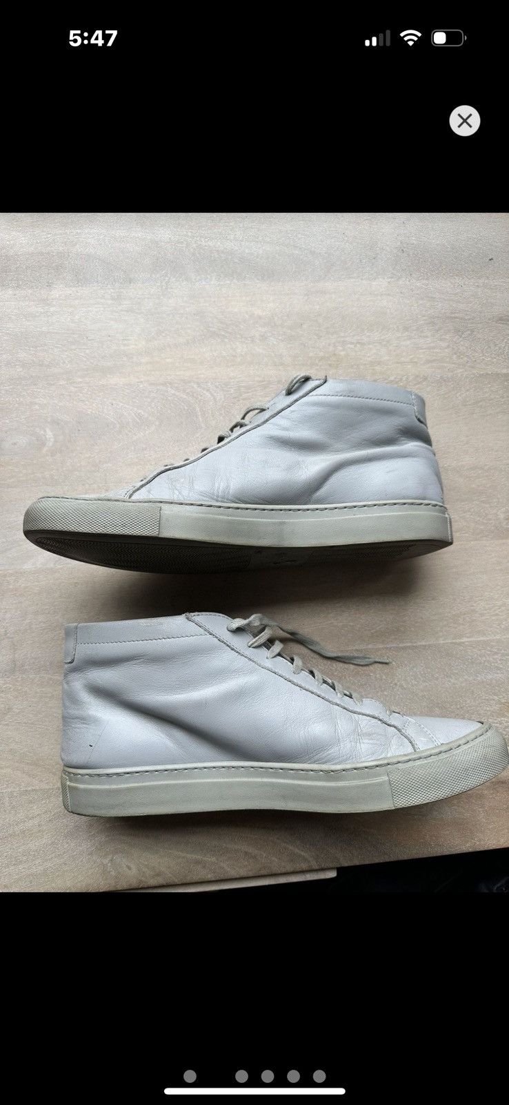 Common Projects Common Projects Achilles Mid Top Size US 10 / EU 43 - 2 Thumbnail