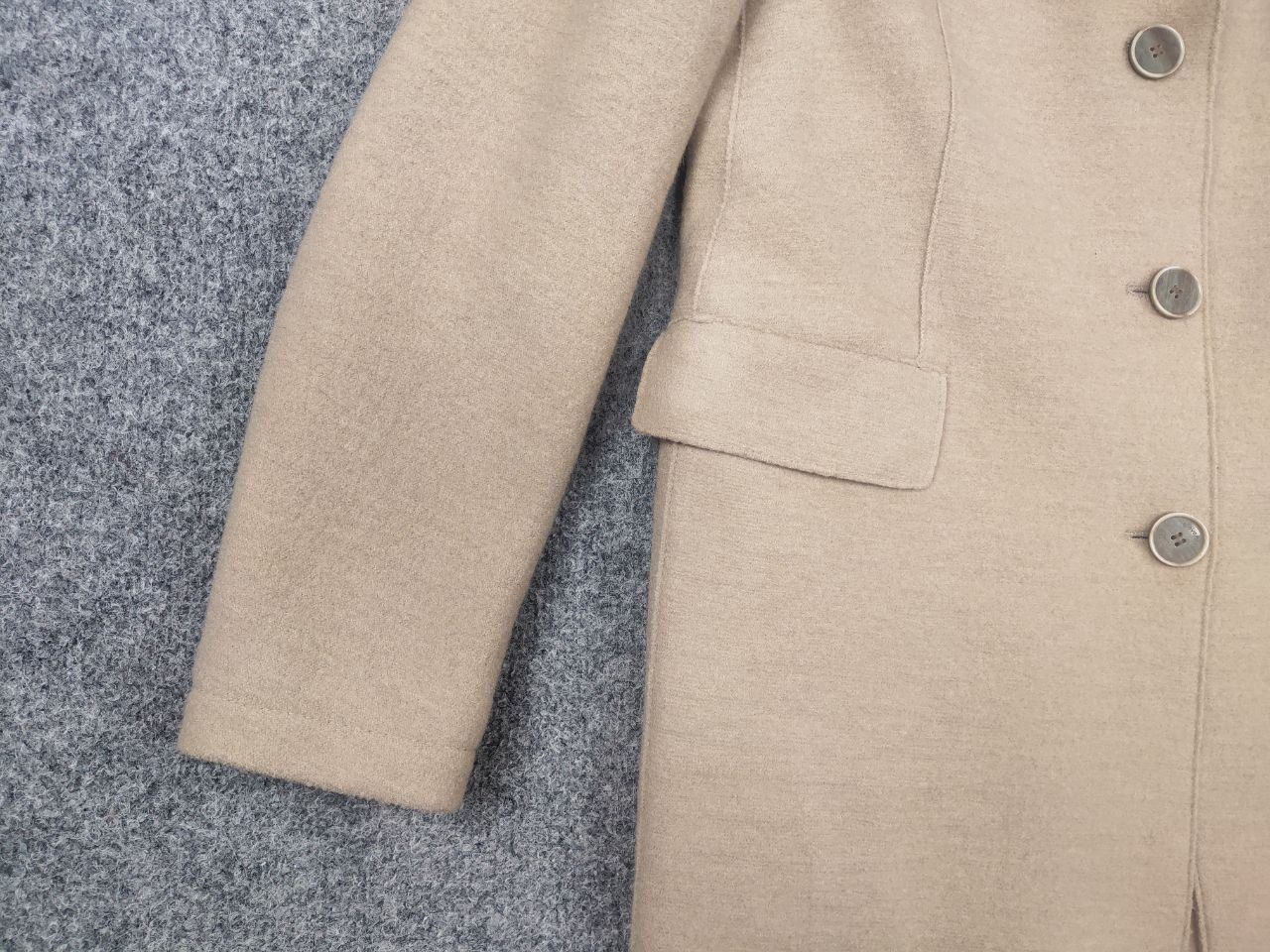 Eleventy Eleventy Design Luxury lana Wool Coat Jacket textured fabric Size S / US 4 / IT 40 - 5 Thumbnail