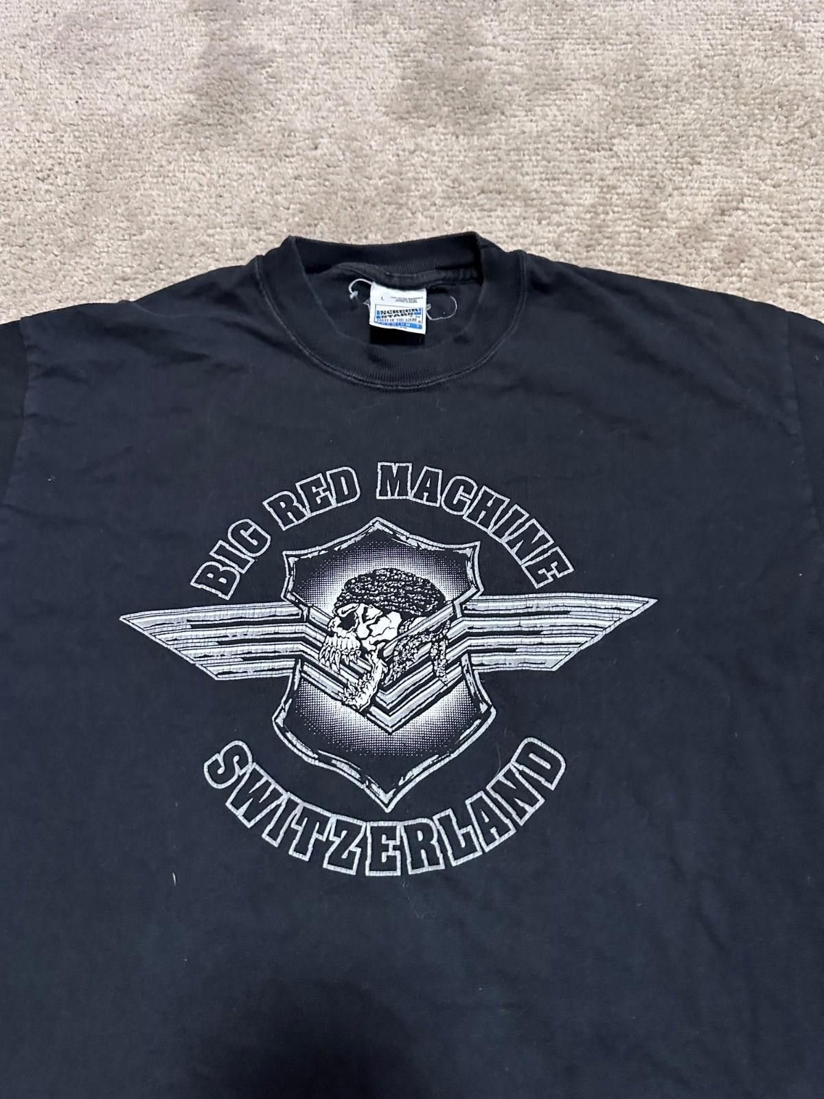 Other Big Red Machine T-Shirt Large Black SFV Vintage Hells Angels Size US L / EU 52-54 / 3 - 3 Thumbnail