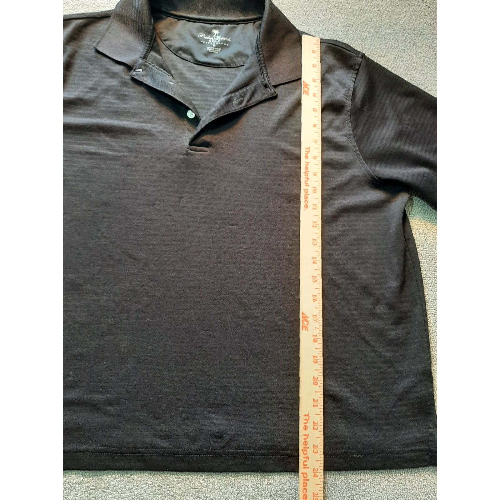 Vintage Palm Beach Golf Mens Performance Shirt Short Sleeve Black M Size US M / EU 48-50 / 2 - 4 Thumbnail