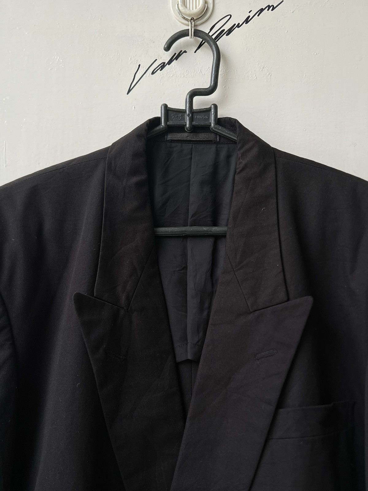 Comme des Garcons Comme Des Garcons Homme Black Suit Blazers Size 54L - 4 Thumbnail