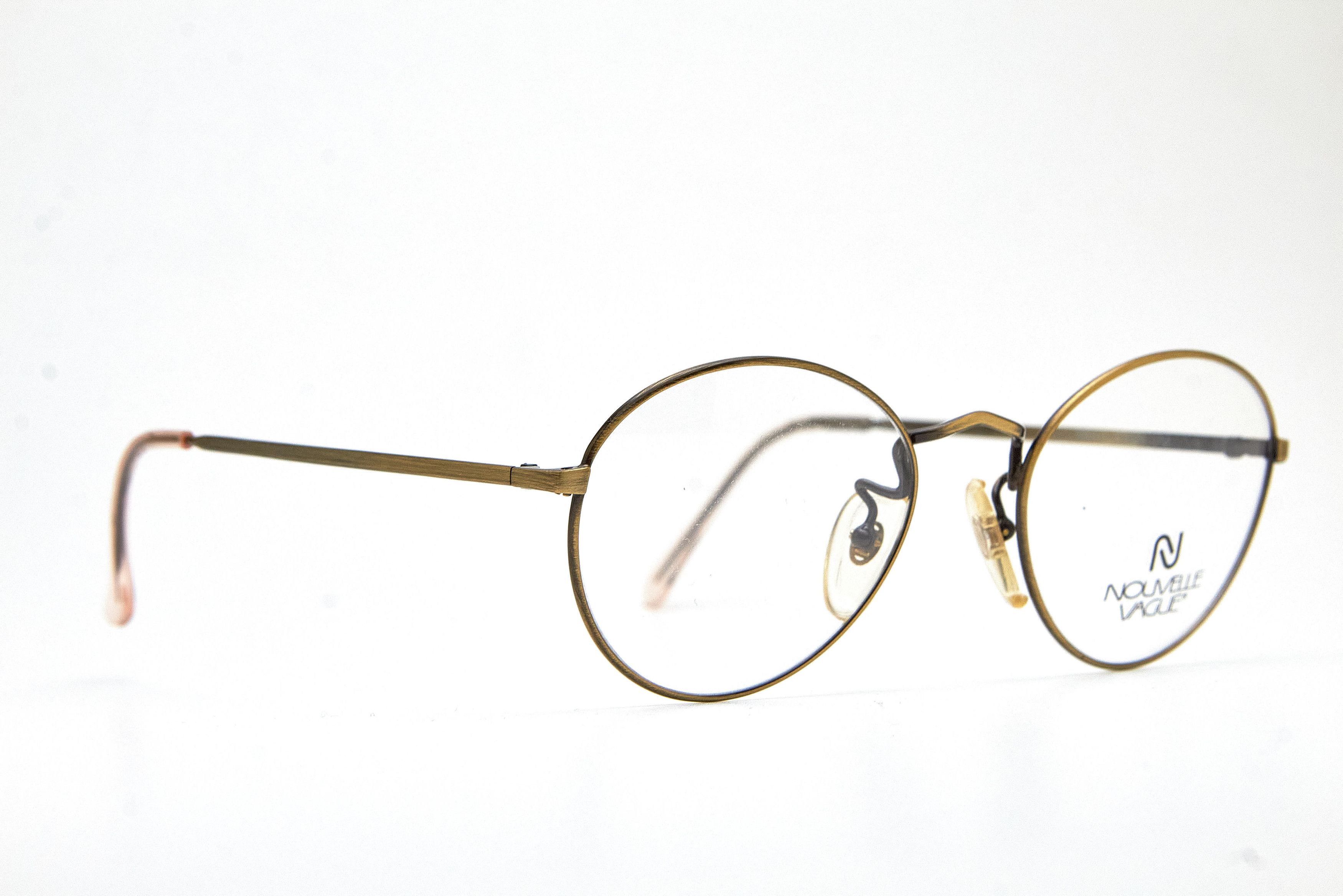 Vintage Nouvelle Vague Brushed Gold Round Archivex Specs, Quiet Lux Size ONE SIZE - 5 Thumbnail