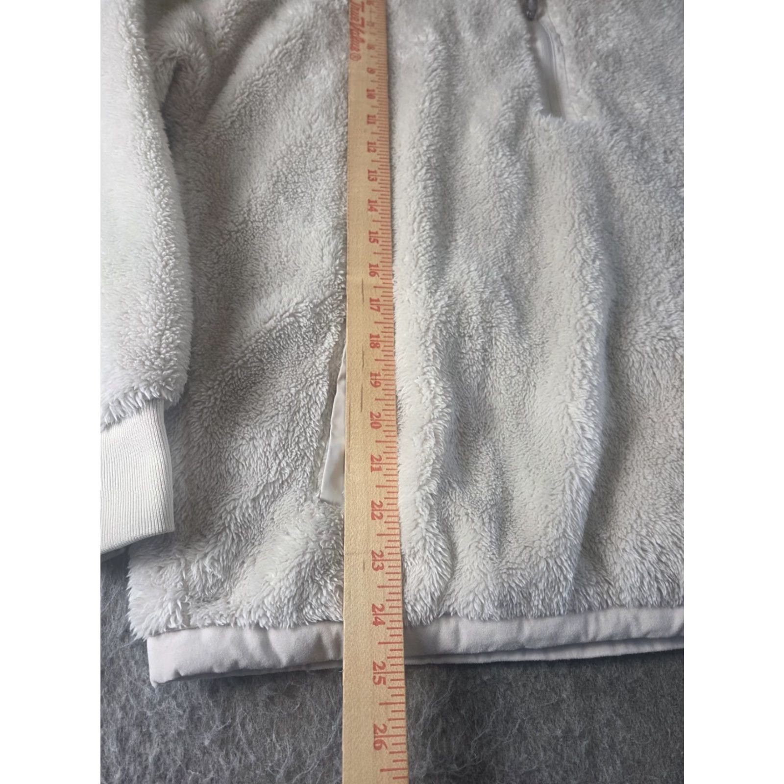 Spyder Womens Spyder Fleece Pullover Jacket Zip 1/4 Size M White Long Sleeve Outdoor Ski Sports Logo Pockets Regular Size M / US 6-8 / IT 42-44 - 7 Thumbnail