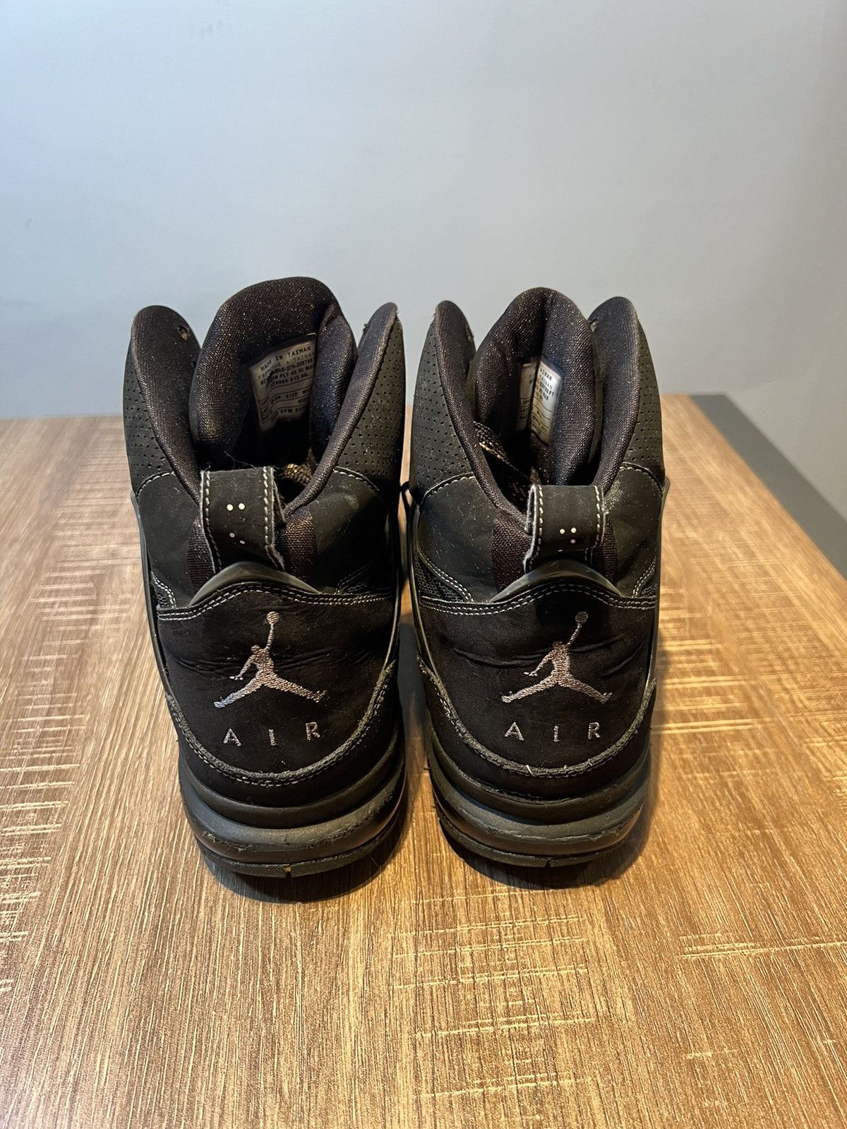 Jordan Brand Jordan Sample Flight 45 High Max Basketball Black Size 9 Size US 9 / EU 42 - 4 Thumbnail