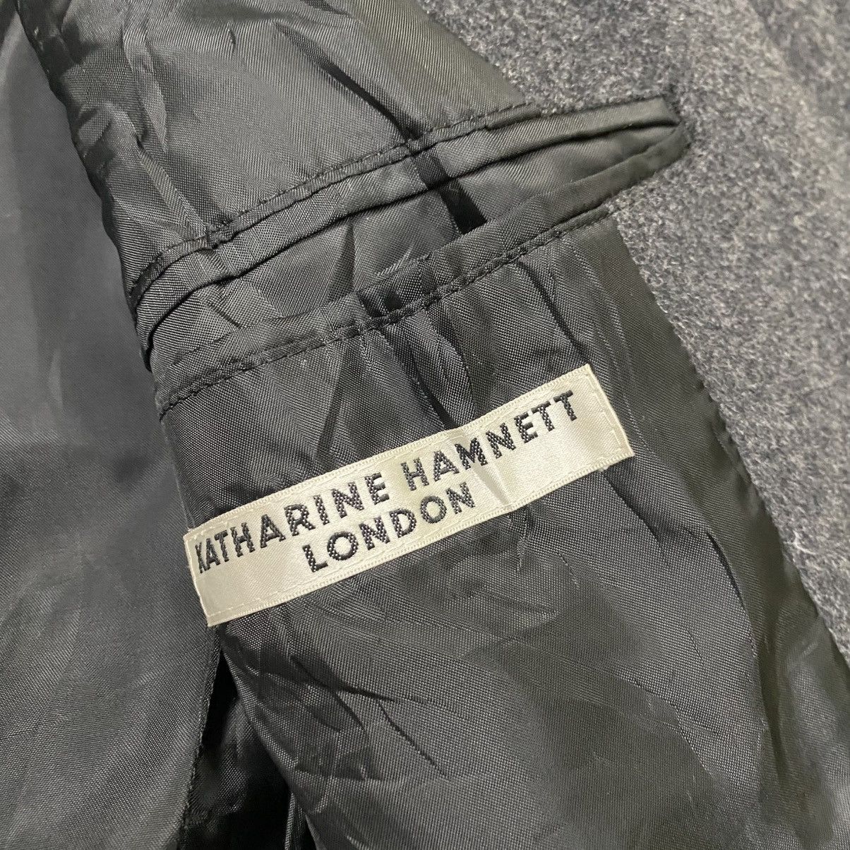 Katharine Hamnett London Katharine Hamnett London wool Trencoat Size S / US 4 / IT 40 - 16 Thumbnail