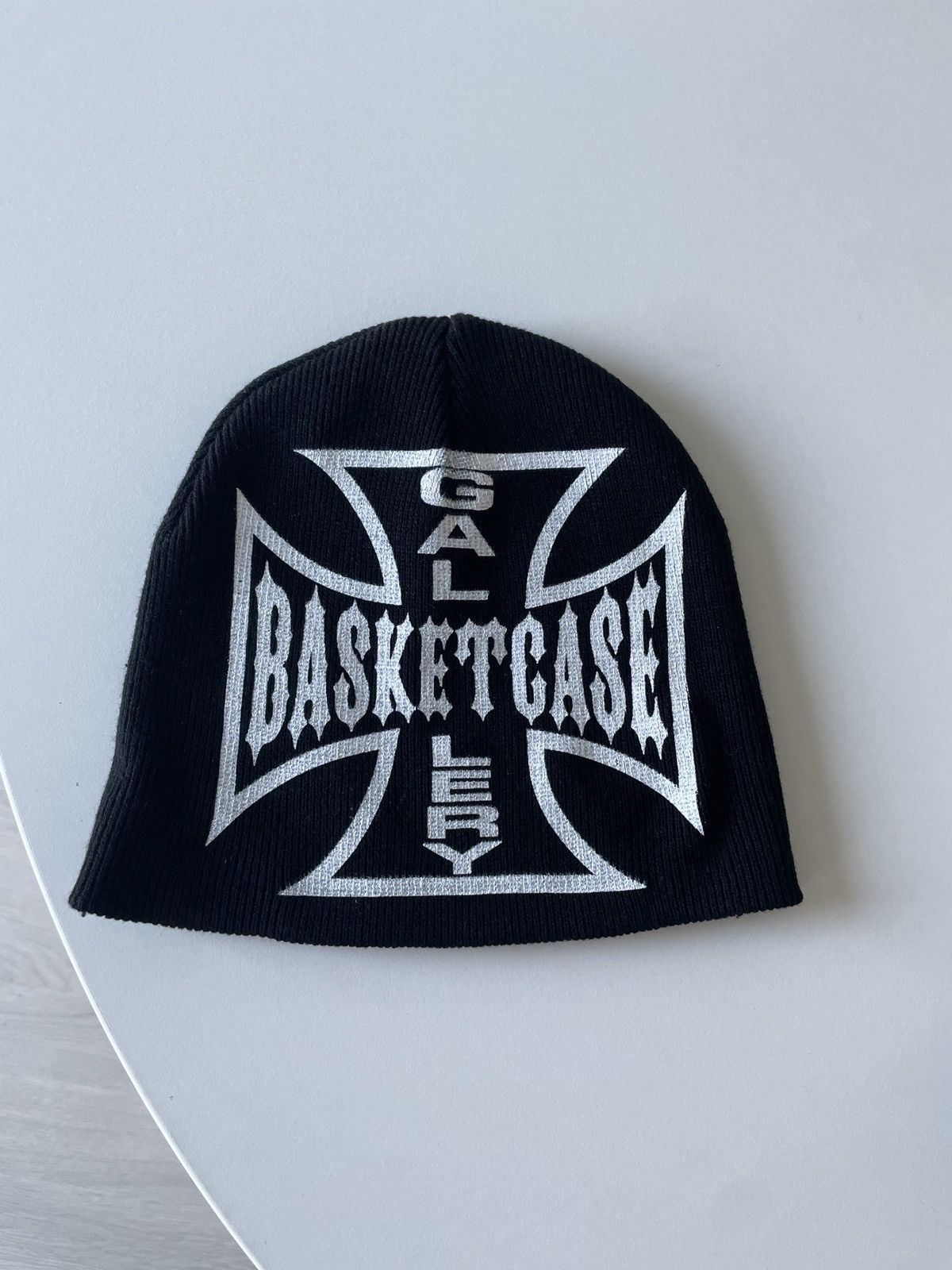 帽子 basketcase gallery ROADRASH skully basketcase gallery Basketcase Gallery Roadrash Skully Black