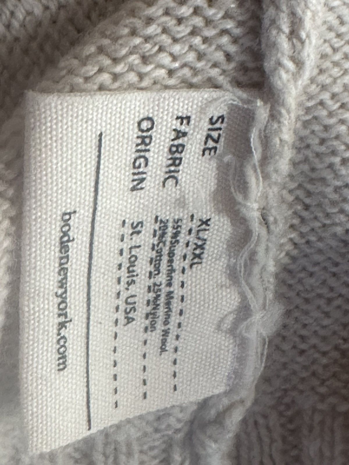 Bode Bode Men's Cowboy Crewneck Sweater Size US XXL / EU 58 / 5 - 6 Thumbnail