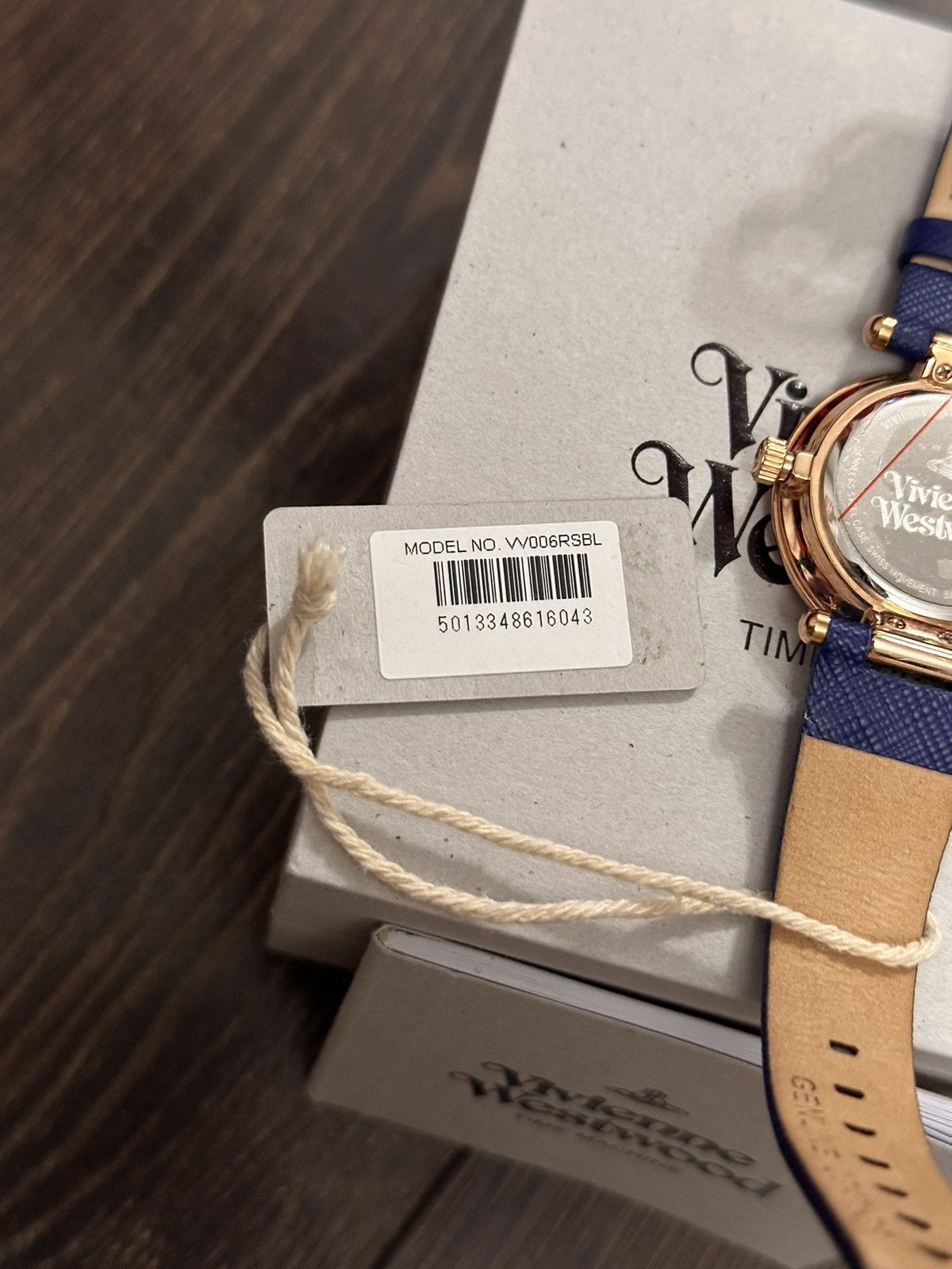 Vintage Vivienne Westwood ORB-POP Navy/Pink-Gold Watch Size ONE SIZE - 7 Thumbnail