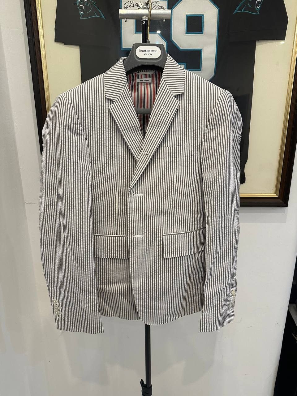 Thom Browne Thom Browne Classic SB S/C In Seersucker Size 34R - 1 Thumbnail