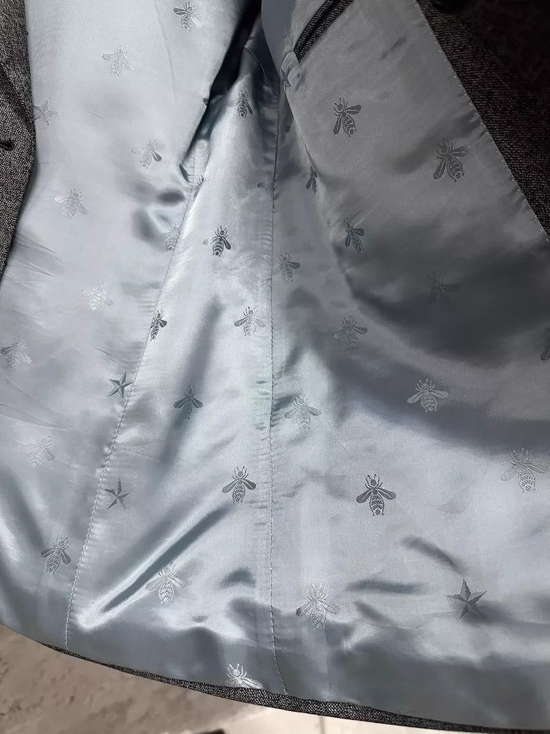 Gucci Gucci DoubleBreasted Suit Jacket Size 48-2505 Size US M / EU 48-50 / 2 - 5 Thumbnail