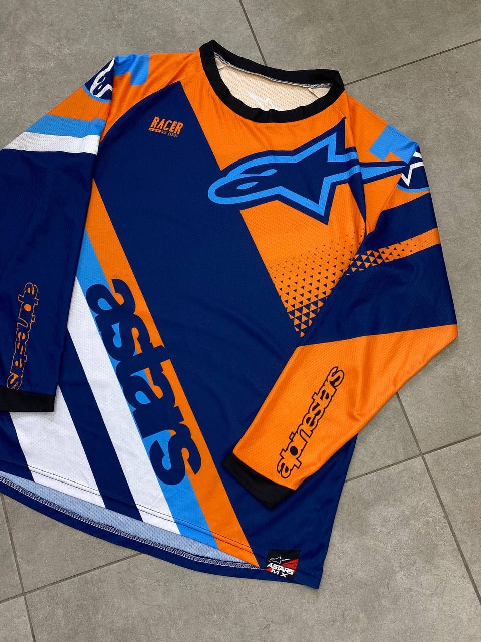Alpinestars Vintage Alpinestars Astar Racer MX Series Motocycle Jersey Size US XXL / EU 58 / 5 - 4 Thumbnail