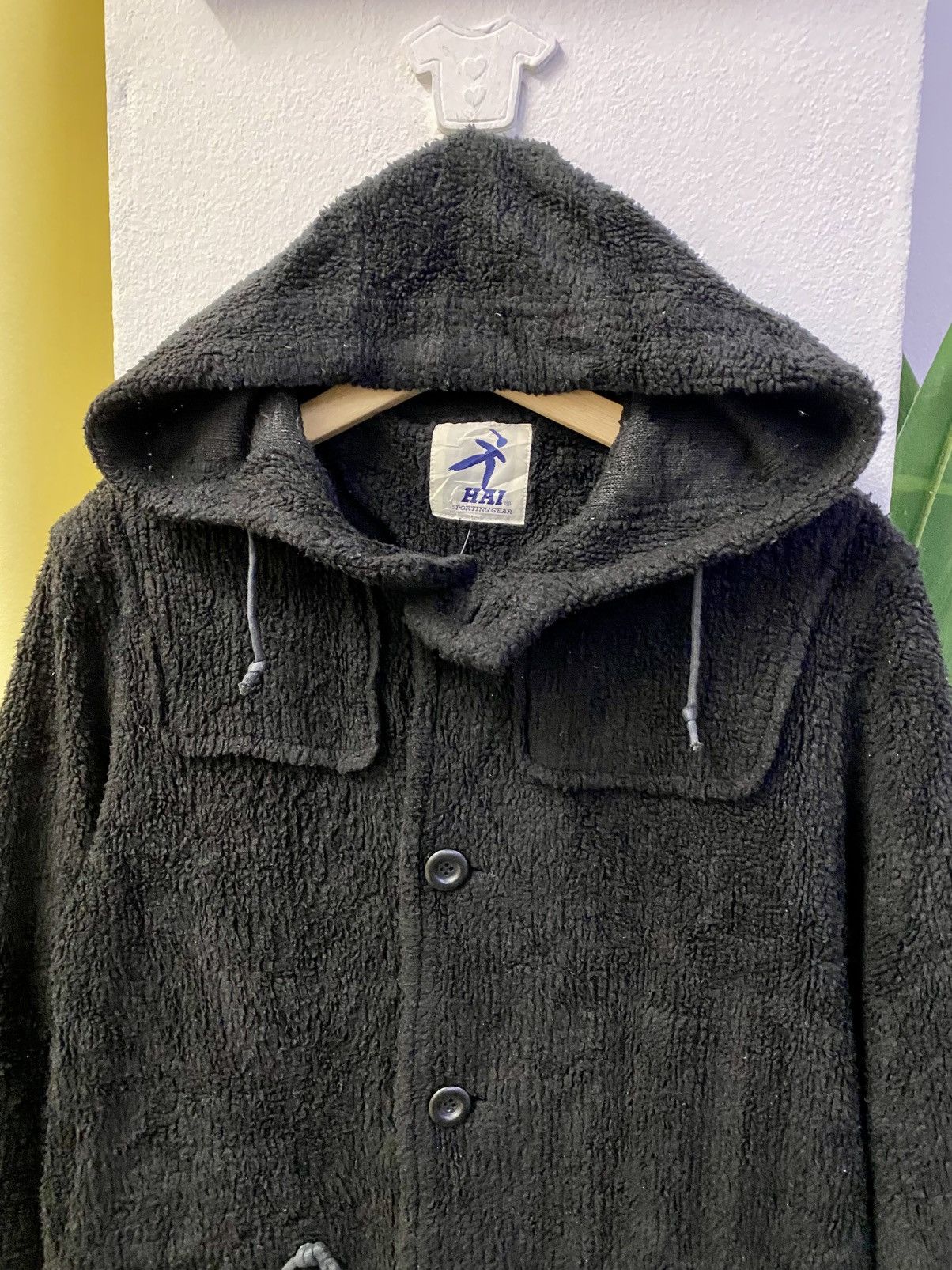 Hai Sporting Gear × Issey Miyake × Vintage Vintage Hai Sporting Gear Issey Miyake Fleece Jacket Size US M / EU 48-50 / 2 - 4 Thumbnail