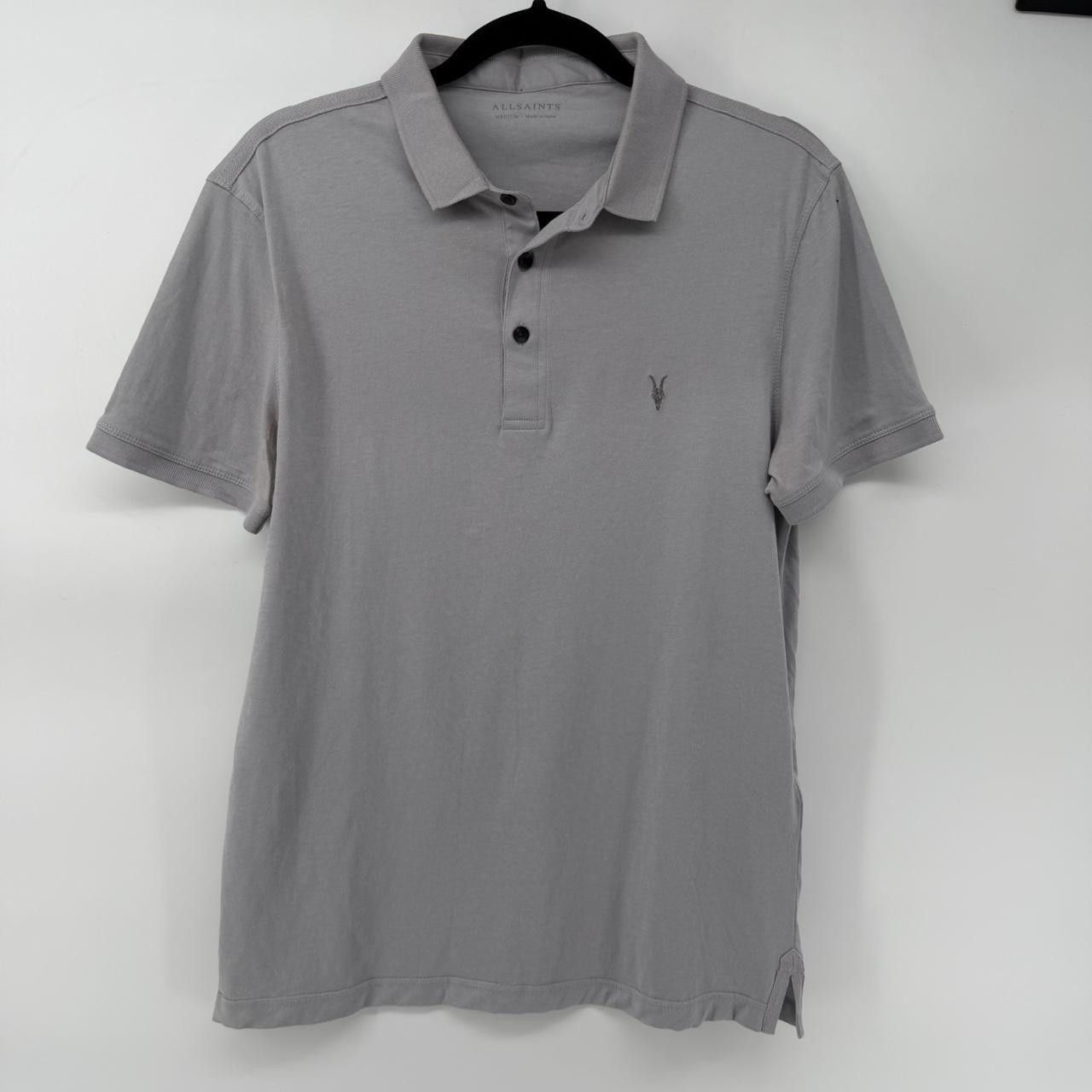 Allsaints All Saints grey polo shirt Size M Size US M / EU 48-50 / 2 - 1 Thumbnail