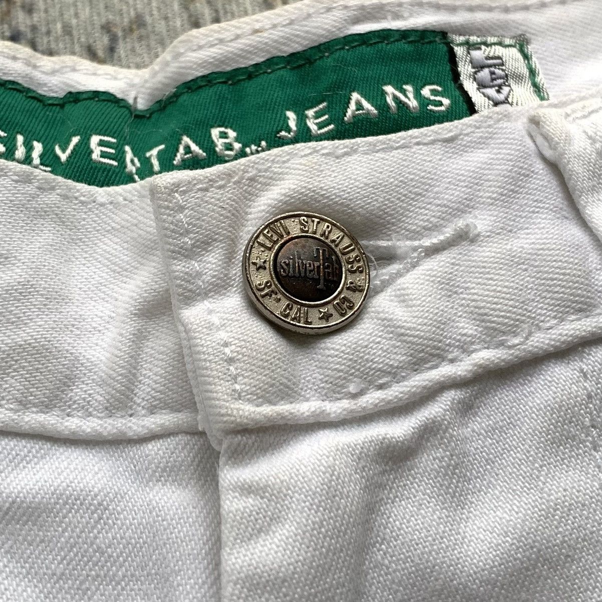 Levi's Rare 1990s Levi's Silver Tabs Baggy Jorts Jeans Size US 30 / EU 46 - 4 Thumbnail