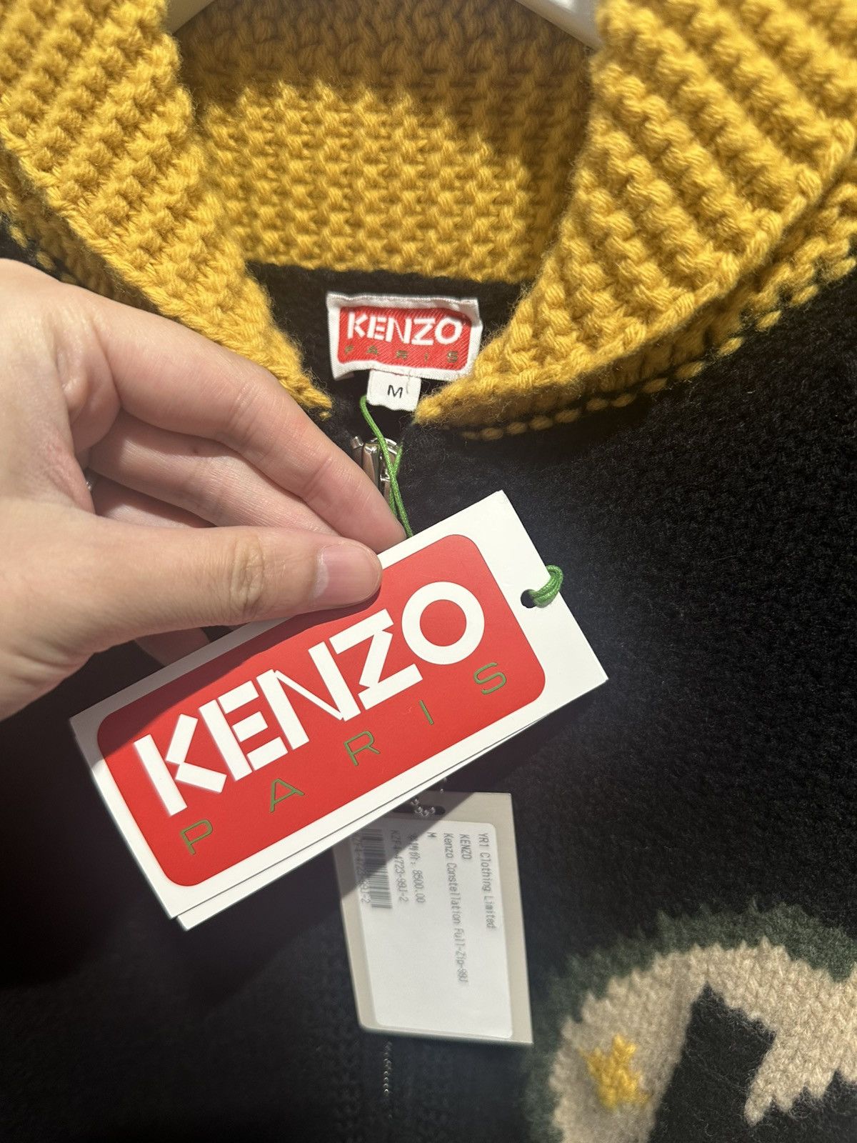 Kenzo × Nigo Kenzo constellation Full Zip cardigan Size US M / EU 48-50 / 2 - 4 Thumbnail