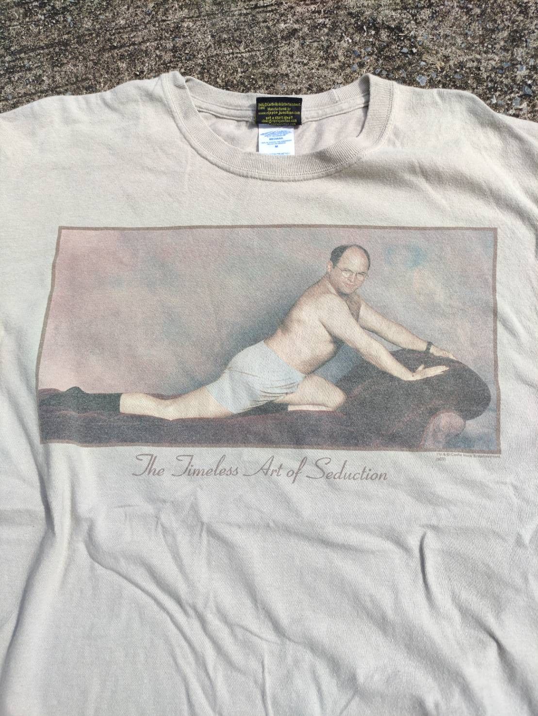 Ripple Junction Vtg 00's Seinfeld George " The Timeless Art of Seduction " Size US M / EU 48-50 / 2 - 1 Thumbnail