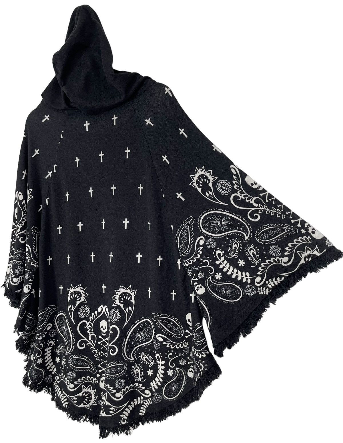 Japanese Brand Strange Heaven Bandana Skull Poncho Size US L / EU 52-54 / 3 - 4 Thumbnail